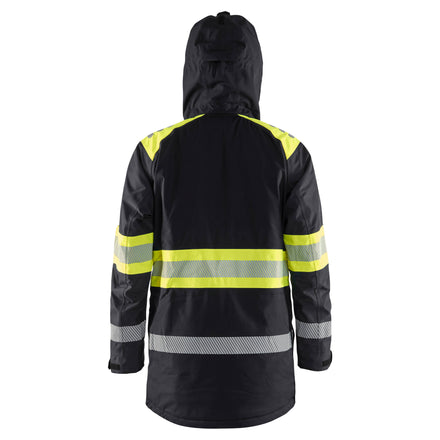 Blaklader 4485 Hi Vis Winter Parka Black Hi Vis Yellow Feature