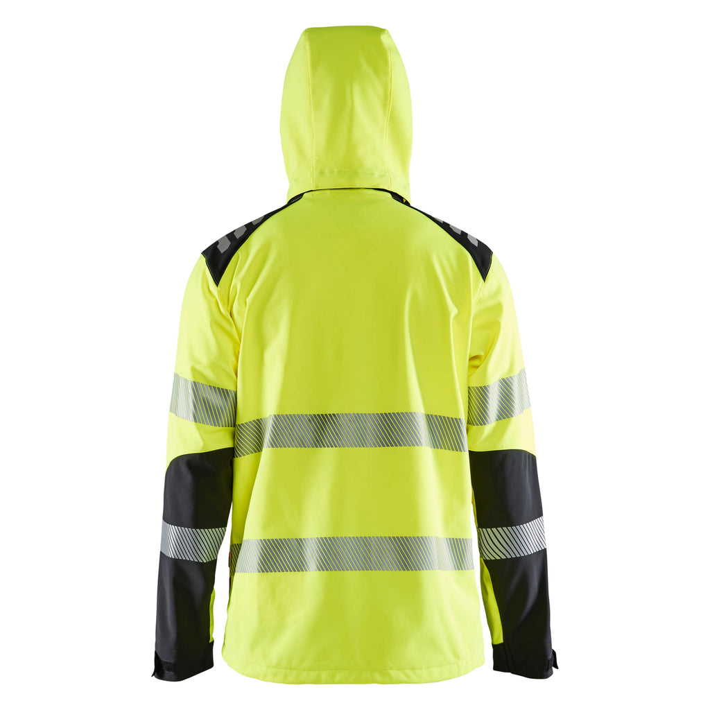 Blaklader 4491 Hi Vis Softshell Jacket Hi Vis Yellow Black Feature