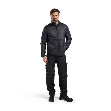 Blaklader 4710 Warm Lined Jacket Black Dark Grey Model