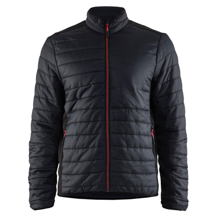 Blaklader 4710 Warm Lined Jacket Black Red Front