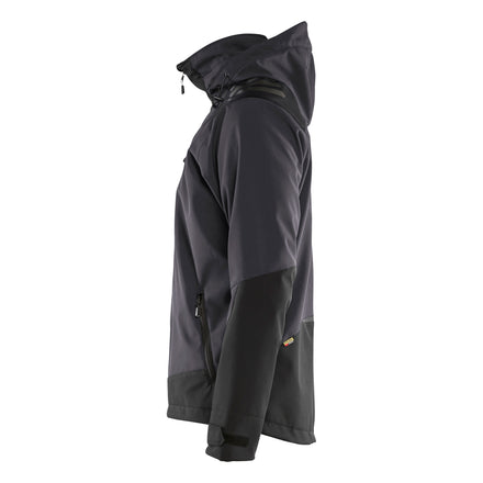 Blaklader 4749 Softshell Jacket Dark Grey Black Left