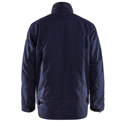 Blaklader 4784 Flame Resistant Winter Jacket Navy Blue Back