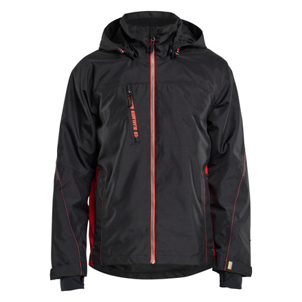 Blaklader 4790 Shell Jacket Black Red Front
