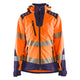 Blaklader 4791 Hi-Vis Orange/Navy Blue Women’s Softshell Jacket