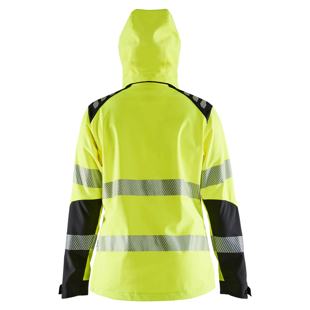 Blaklader 4791 Womens Hi Vis Softshell Jacket Hi Vis Yellow Black Feature
