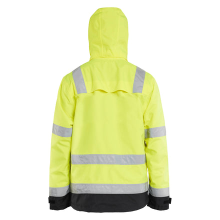 Blaklader 4837 Hi Vis Waterproof Jacket Hi Vis Yellow Black Feature
