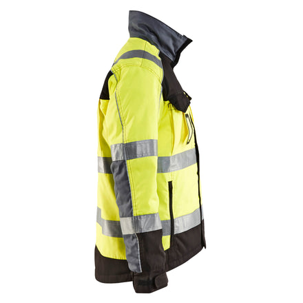 Blaklader 4851 Hi Vis Winter Jacket Hi Vis Yellow Black Right
