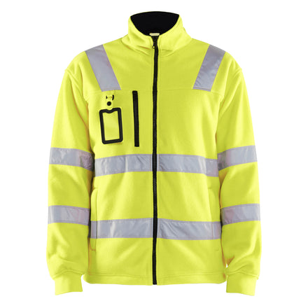 Blaklader 4853 Hi-Vis Yellow Fleece Jacket