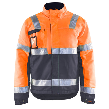 Blaklader 4862 Hi-Vis Orange/Mid Grey Winter Jacket