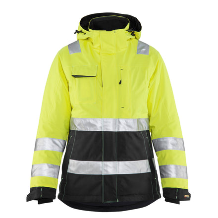 Blaklader 4872 Hi-Vis Yellow/Black Women's Winter Jacket