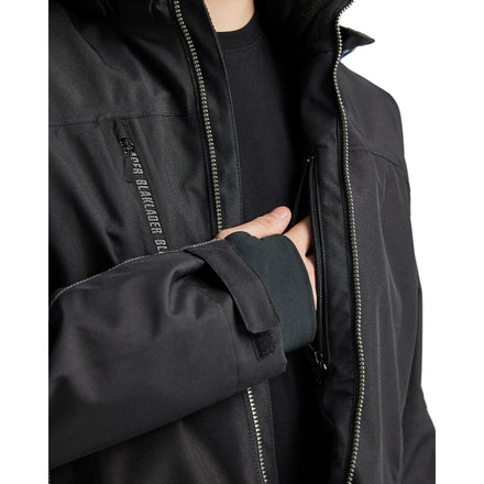 Blaklader 4890 Lightweight Lined Winter Jacket Black Grey Feature 3