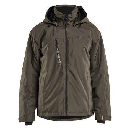 Blaklader 4890 Dark Olive Green/Black Lightweight Lined Winter Jacket