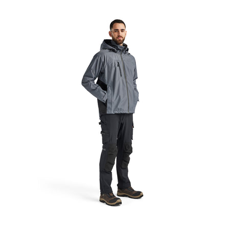 Blaklader 4890 Lightweight Lined Winter Jacket Mid Grey Black Model