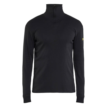 Blaklader 4898 Multinorm Basic Zip Neck Black Main