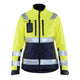 Blaklader 4902 Hi-Vis Yellow/Navy Blue Women's Softshell Jacket