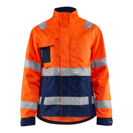 Blaklader 4903 Hi-Vis Orange/Navy Blue Women's Jacket