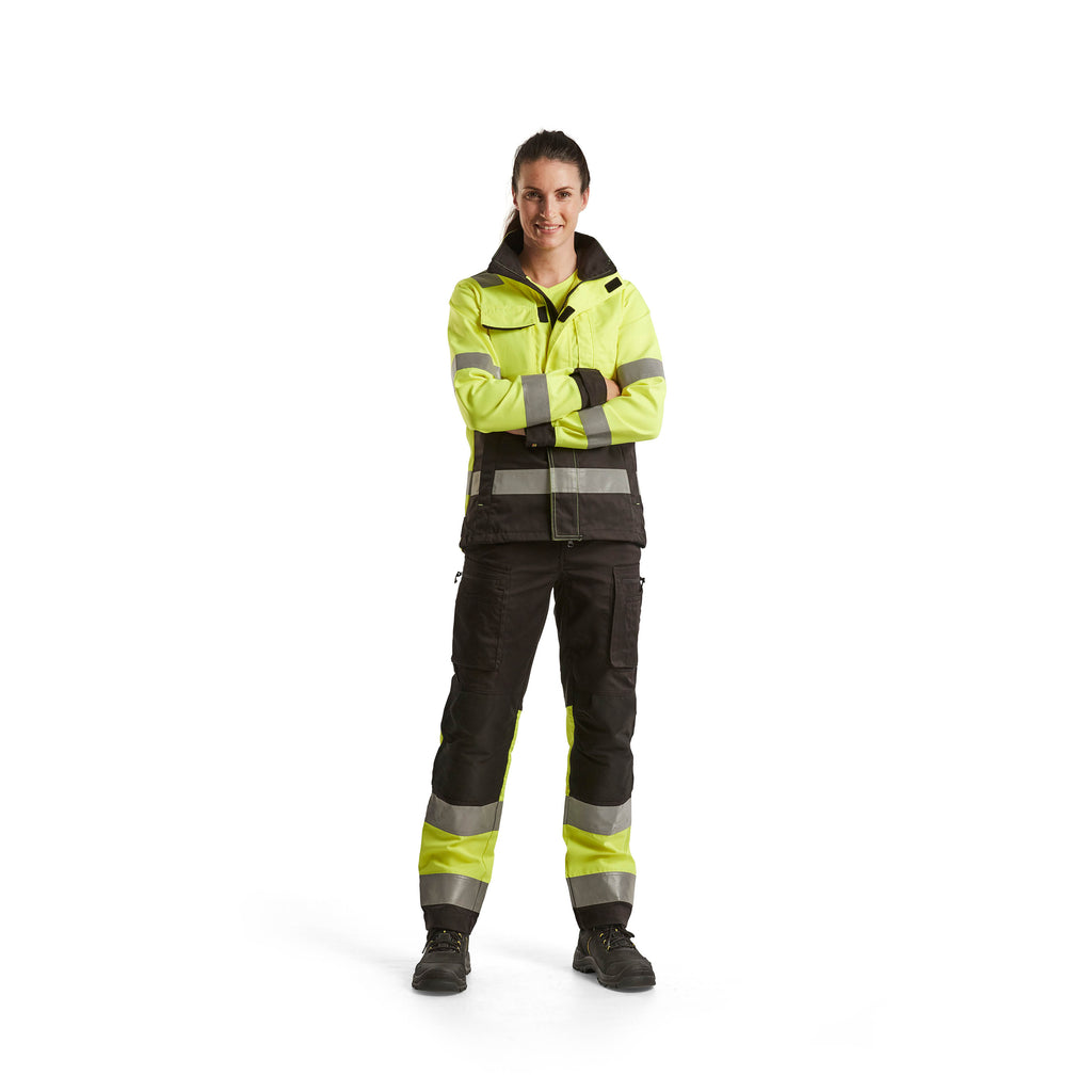 Blaklader 4903 Womens Hi Vis Jacket Hi Vis Yellow Black Model