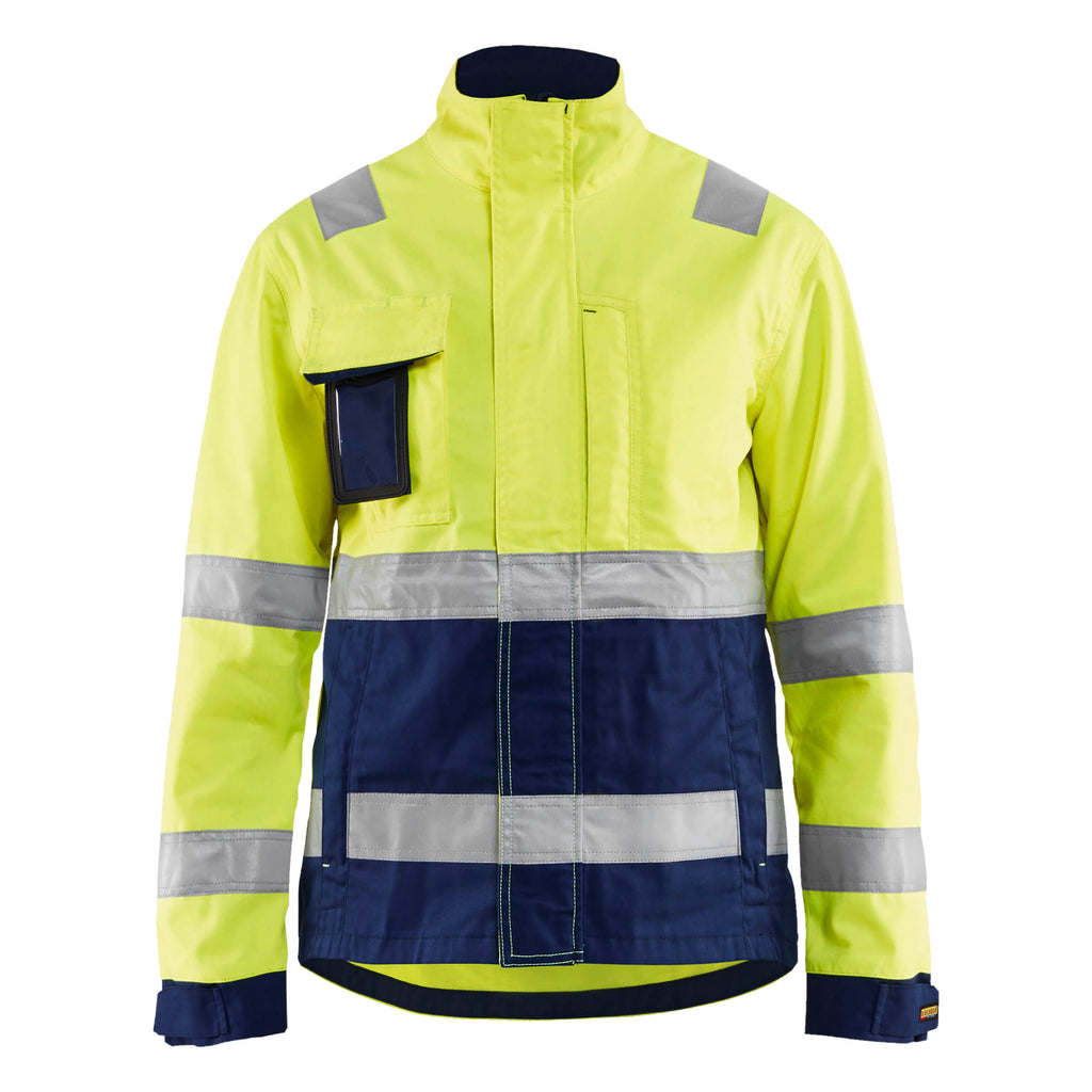 Blaklader 4903 Hi-Vis Yellow/Navy Blue Women's Jacket