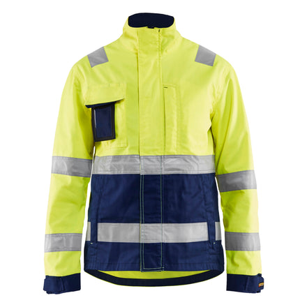 Blaklader 4903 Hi-Vis Yellow/Navy Blue Women's Jacket