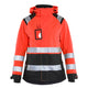Blaklader 4904 Hi-Vis Red/Black Women's Shell Jacket
