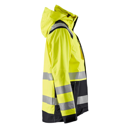 Blaklader 4904 Womens Hi Vis Shell Jacket Hi Vis Yellow Black Right