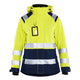 Blaklader 4904 Hi-Vis Yellow/Navy Blue Women's Shell Jacket