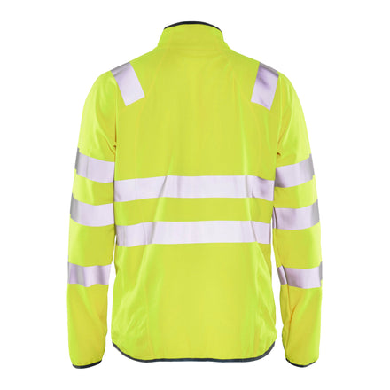 Blaklader 4906 Hi Vis Softshell Jacket Hi Vis Yellow Back