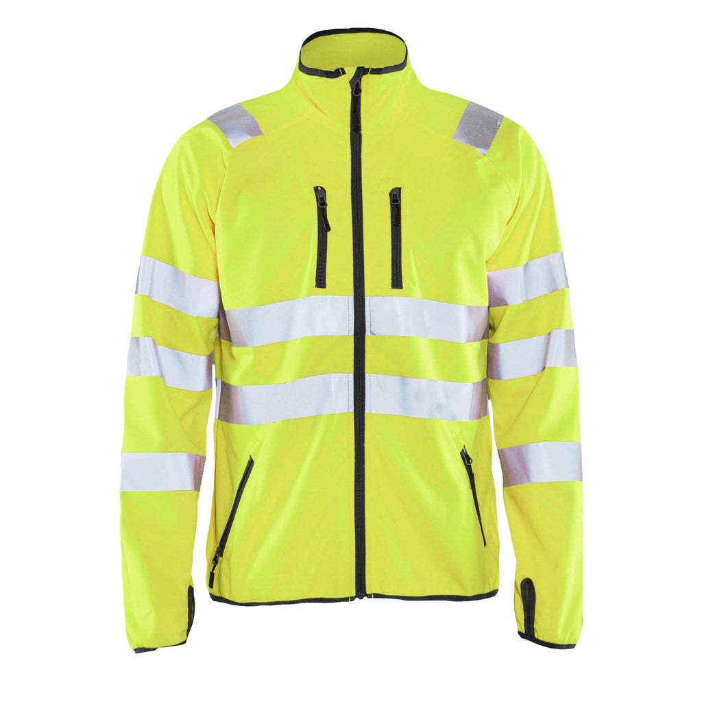 Blaklader 4906 Hi-Vis Yellow Softshell Jacket