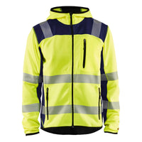 Blaklader 4923 Hi-Vis Yellow/Navy Blue Knitted Jacket