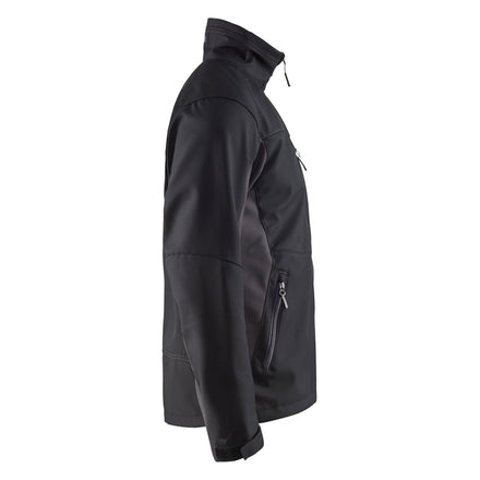 Blaklader 4950 Softshell Jacket Black Dark Grey Right