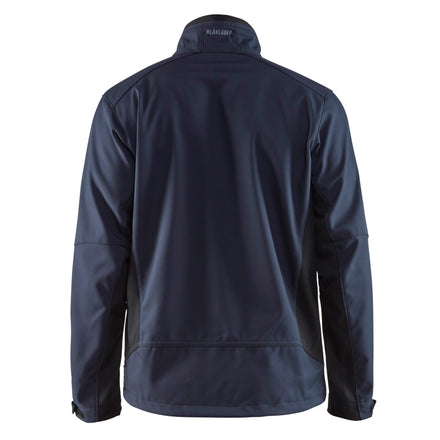 Blaklader 4950 Softshell Jacket Dark Navy Black Back