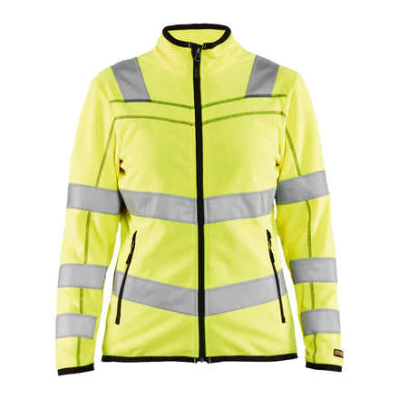Blaklader 4966 Hi-Vis Yellow Women's Microfleece Jacket