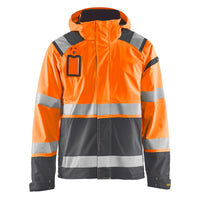 Blaklader 4987 Hi-Vis Orange/Mid Grey Shell Jacket