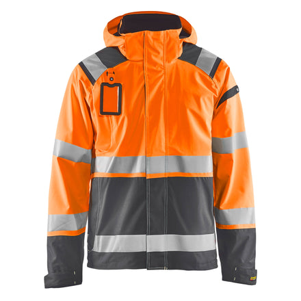 Blaklader 4987 Hi-Vis Orange/Mid Grey Shell Jacket