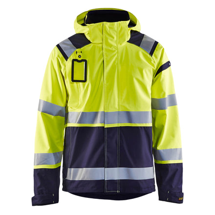 Blaklader 4987 Hi-Vis Yellow/Navy Blue Shell Jacket