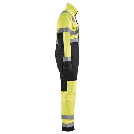Blaklader 6373 Hi Vis Overall Hi Vis Yellow Black Right