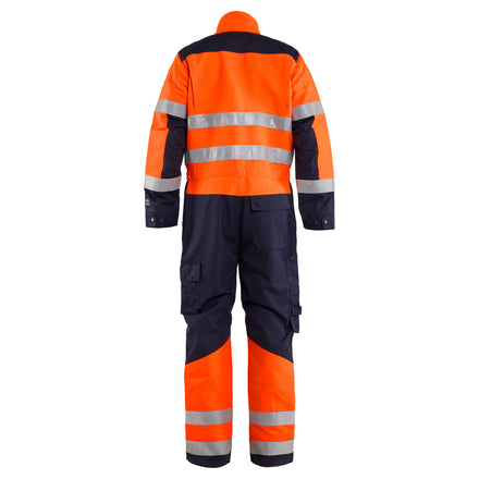 Blaklader 6379 Hi-Vis Yellow/Navy Blue Arc Flash & Fire Retardant Multinorm Overall