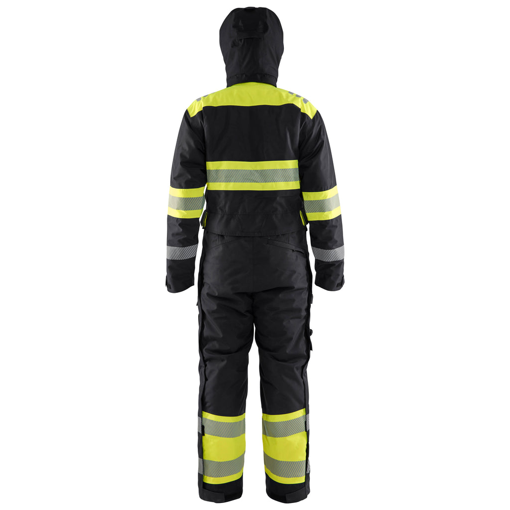 Blaklader 6720 Hi Vis Winter Overall Black Hi Vis Yellow Feature