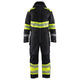 Blaklader 6720 Hi Vis Winter Overall Black Hi Vis Yellow Main