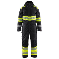 Blaklader 6720 Hi Vis Winter Overall Black Hi Vis Yellow Main