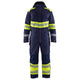 Blaklader 6720 Hi Vis Winter Overall Navy Blue Hi Vis Yellow Main