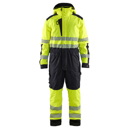 Blaklader 6725 Hi Vis Winter Overall Hi Vis Yellow Black Main
