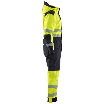 Blaklader 6725 Hi Vis Winter Overall Hi Vis Yellow Black Right