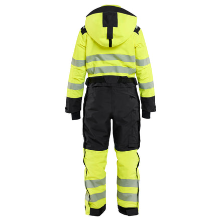 Blaklader 6726 Hi-Vis Yellow/Black Women's Winter Overall Hi-Vis