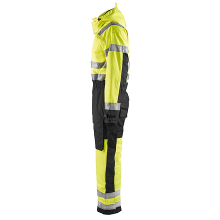Blaklader 6763 Hi Vis Winter Overall Hi Vis Yellow Black Left