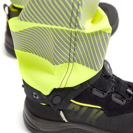 Blaklader 7114 Womens Hi Vis Softshell Trousers Black Hi Vis Yellow Feature 3