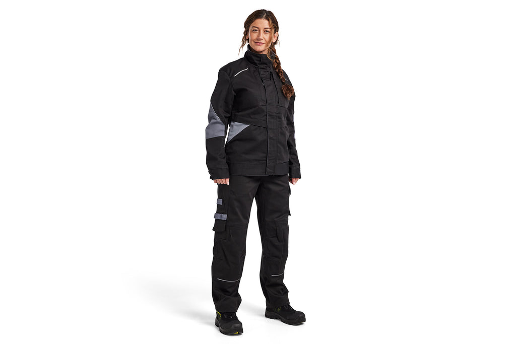 Blaklader 7173 Black/Grey Women's Arc Flash & Fire Retardant Trousers