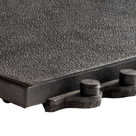 Blue Diamond Cushion Link Solid Top Interlocking Anti-Fatigue Mat 100% Nitrile 92x92cm