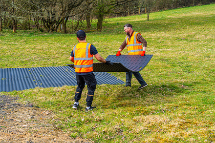 Blue Diamond GroundTrak PRO Ground Protection Mat (60t) - 2400x1200x17.5mm