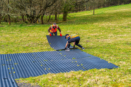 Blue Diamond GroundTrak PRO Ground Protection Mat (60t) - 2400x1200x17.5mm